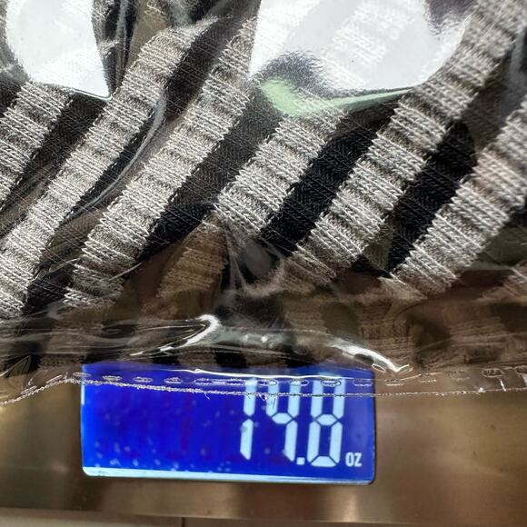 Soft Surroundings Dress Womens XL Petite Black Striped Asymmetrical Lagenlook - Picture 11 of 11